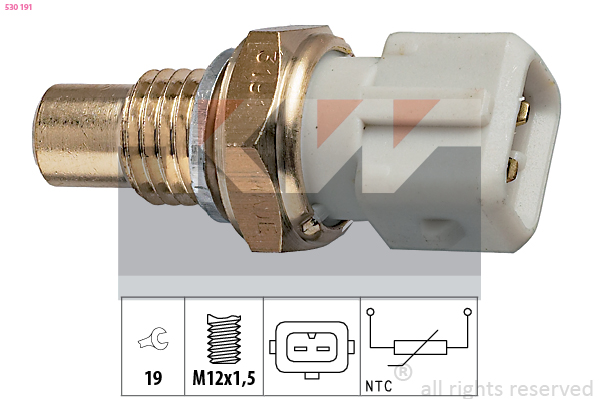 Senzor,temperatura ulei 530 191 KW